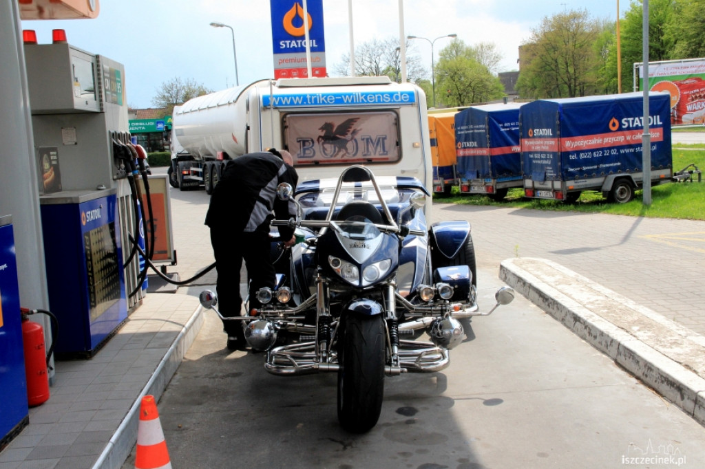 Indian Triker Olendurg przejazdem przez Szczecinek