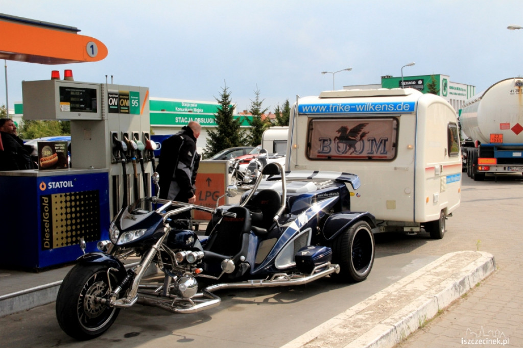 Indian Triker Olendurg przejazdem przez Szczecinek