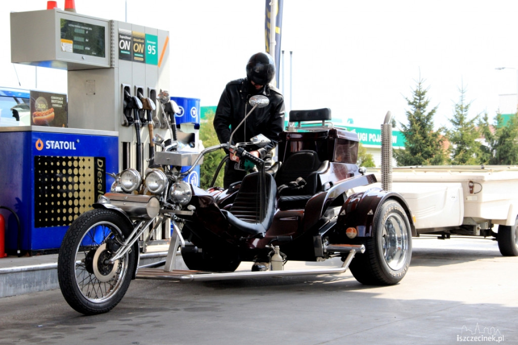 Indian Triker Olendurg przejazdem przez Szczecinek