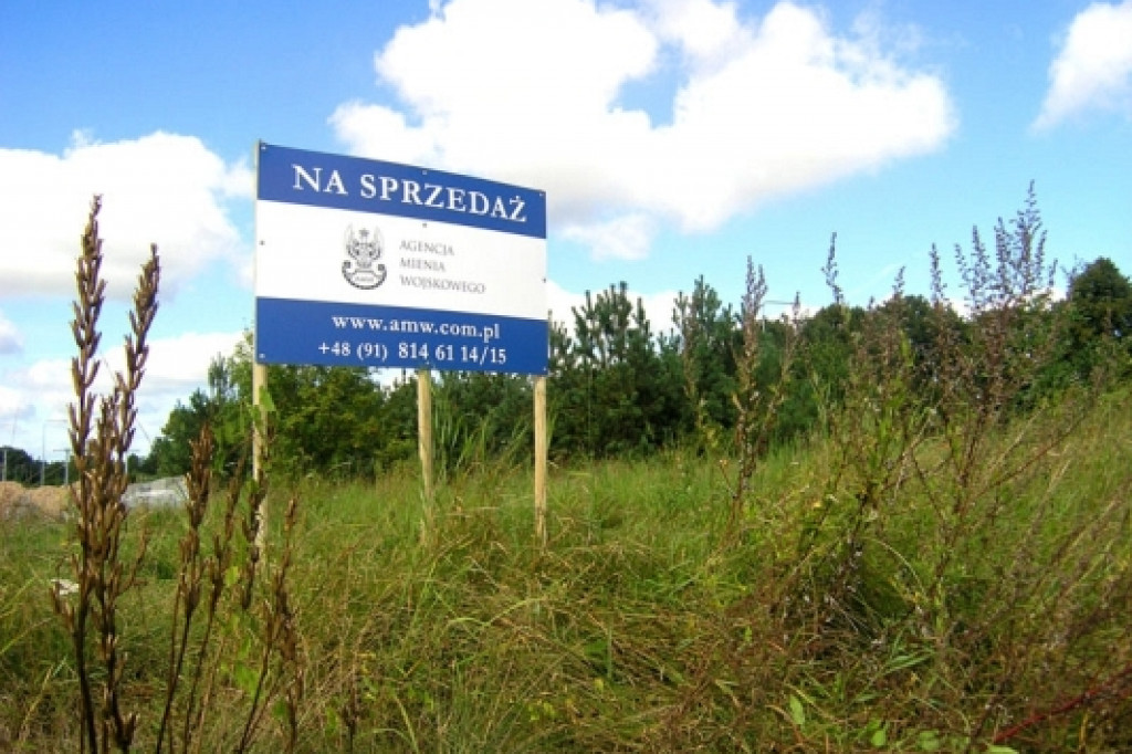 AMW sprzedaje 15 działek w Szczecinku