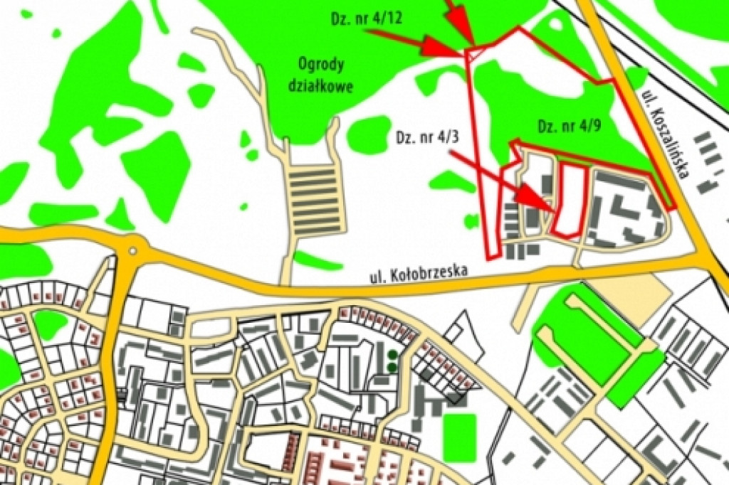 AMW sprzedaje 15 działek w Szczecinku