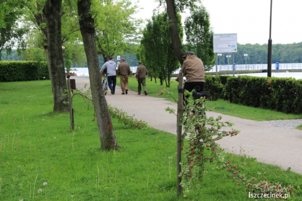 Wandale w parku nie odpuszczają