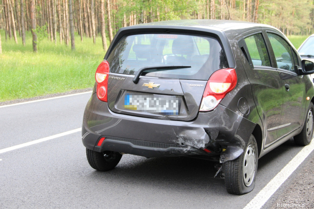 Wypadek pomiędzy Gwdą a Drzonowem