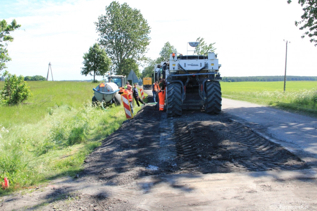 Remontują drogę wojewódzką nr 172
