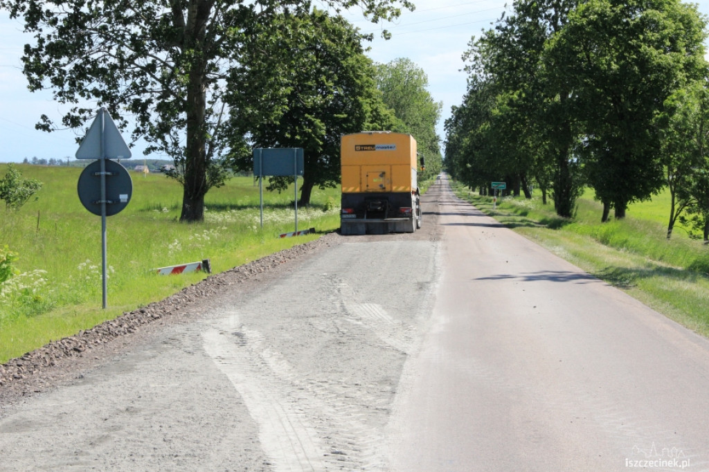Remontują drogę wojewódzką nr 172