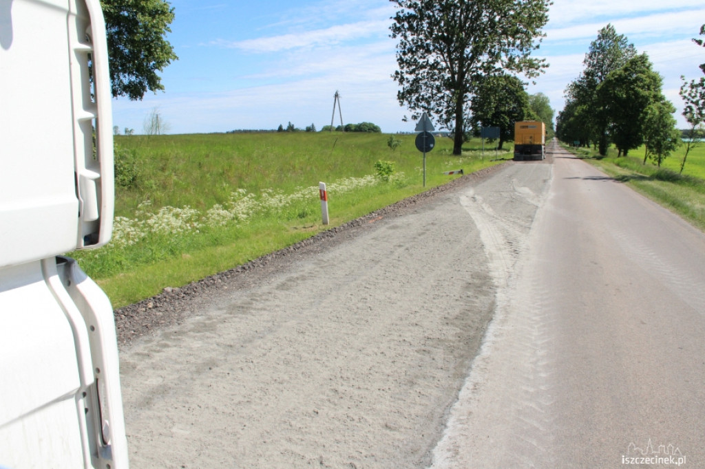 Remontują drogę wojewódzką nr 172