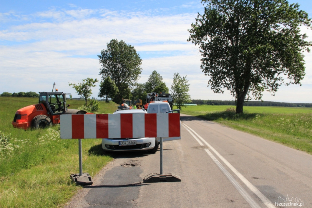 Remontują drogę wojewódzką nr 172