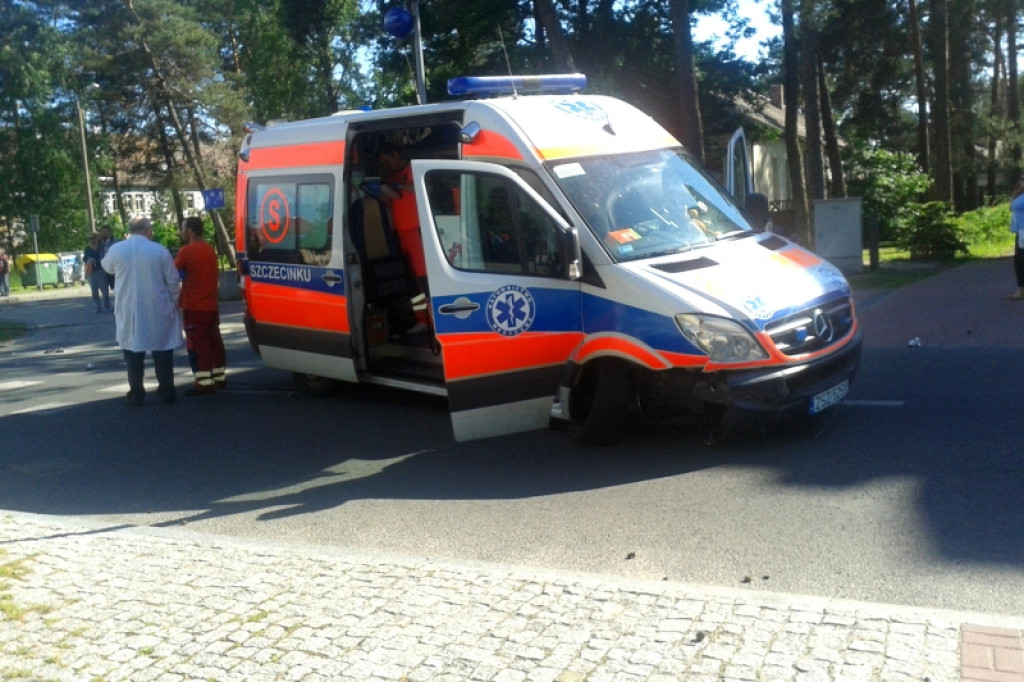 Wypadek karetki pogotowia