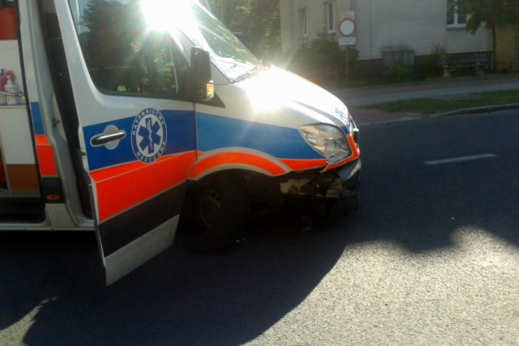 Wypadek karetki pogotowia