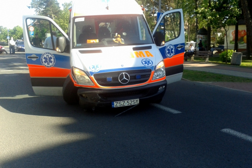Wypadek karetki pogotowia