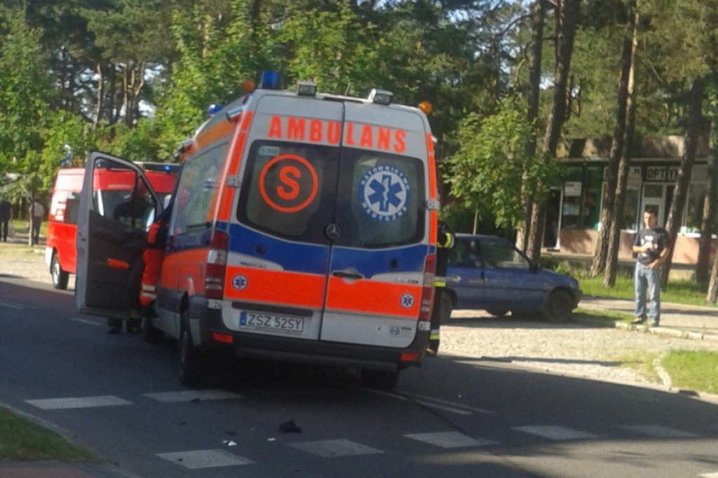 Wypadek karetki pogotowia