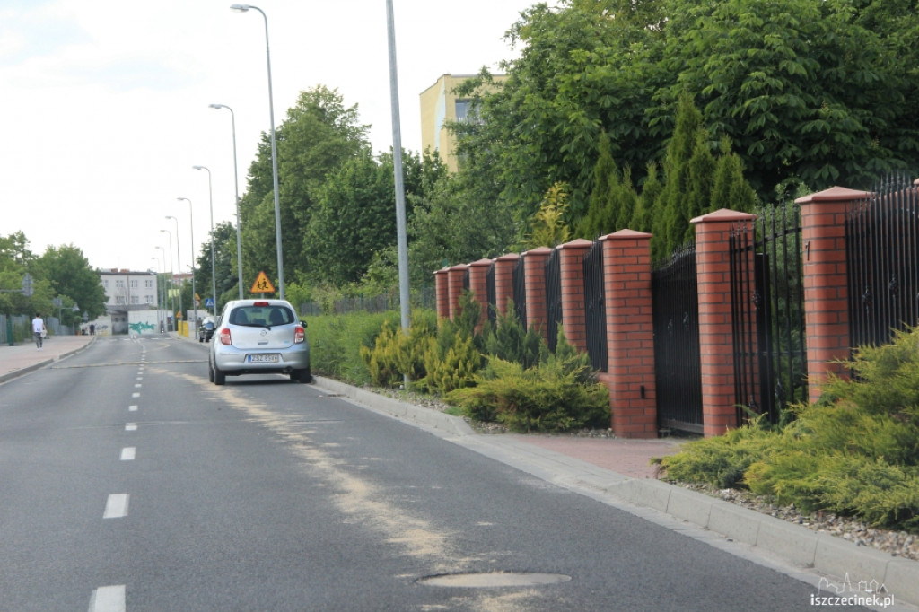 Wyciek paliwa z autobusu