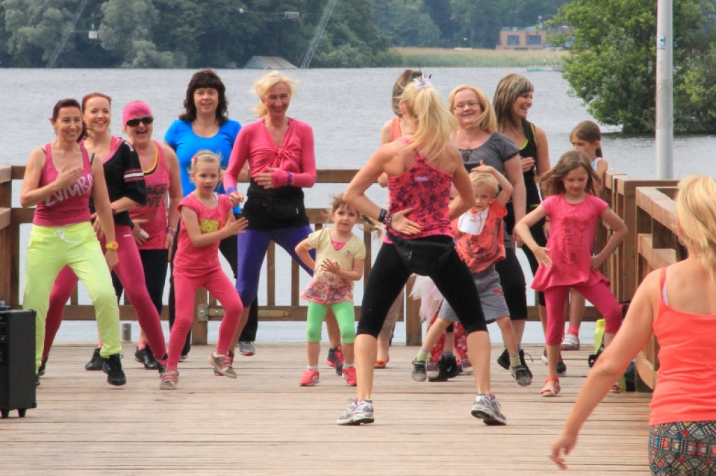 Zumba pod wieżą Bismarcka