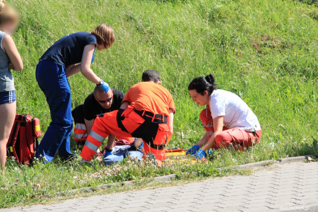 Potrącenie chłopca w Sitnie