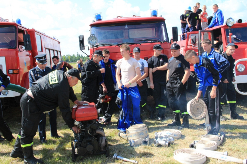 Zawody pożarnicze Gwda Mała