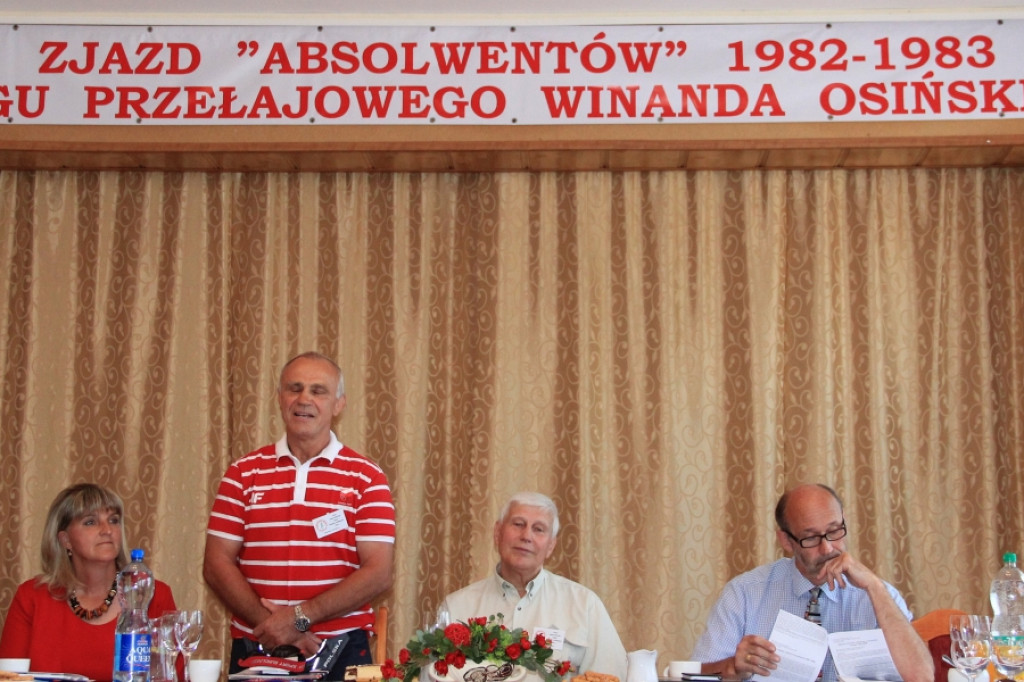 Zjazd ?Absolwentów? Biegu Przełajowego im. Winanda Osińskiego 1982-83