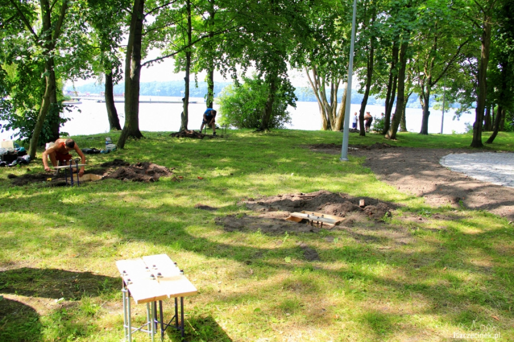 Budują 3 nowe siłownie w parku