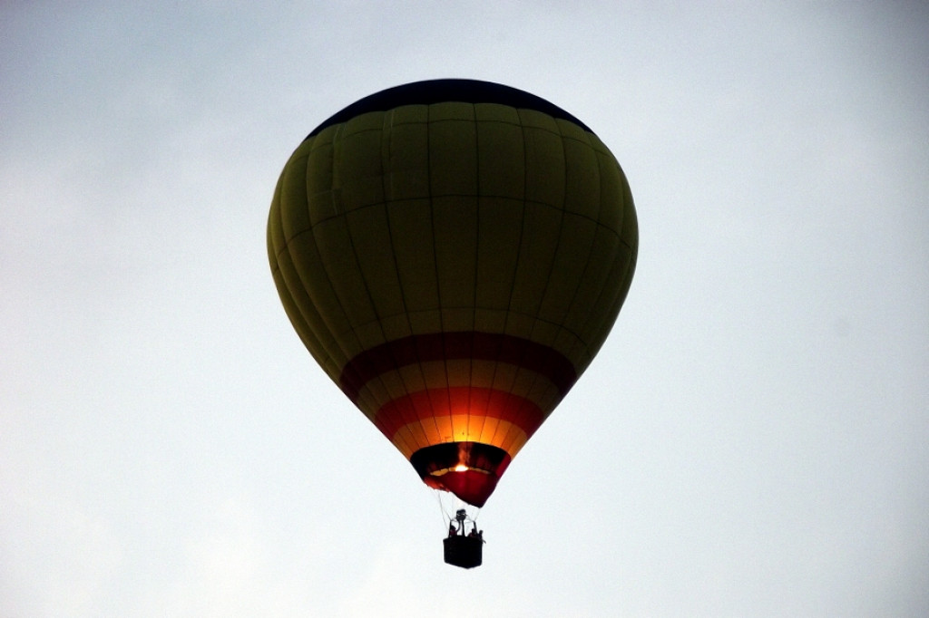 Dzień przed festiwalem balonowym