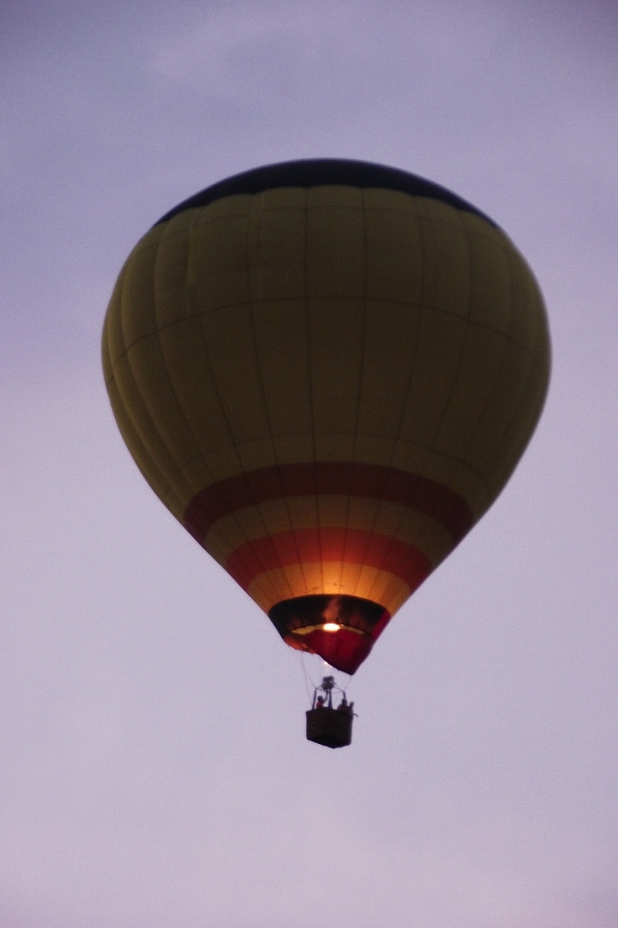 Dzień przed festiwalem balonowym