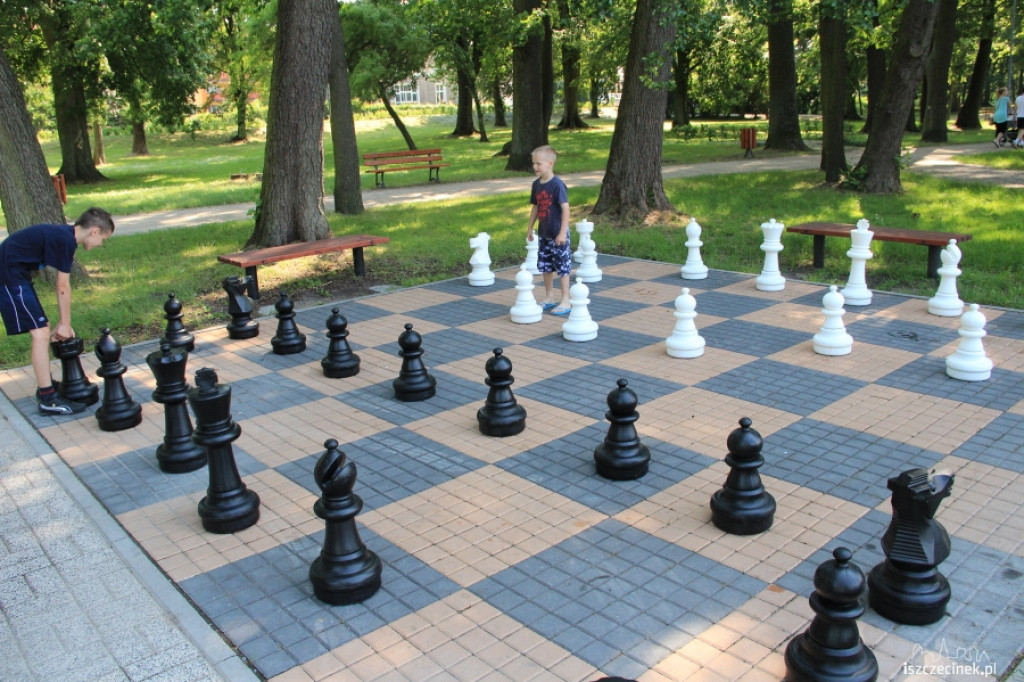 Szachy w parku