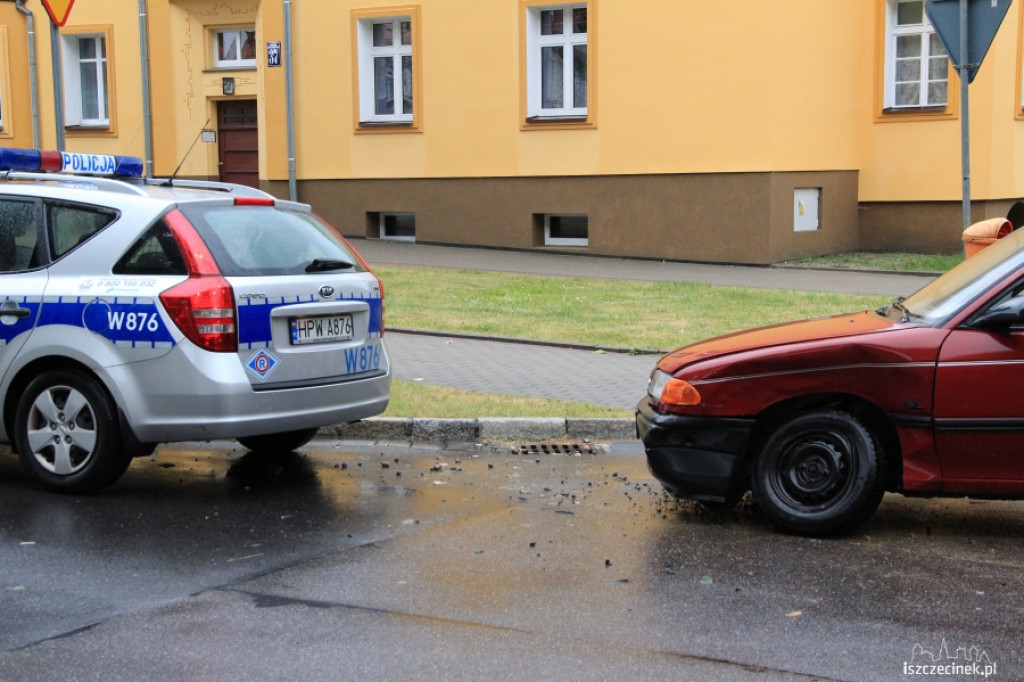 Kolizja na Toruńskiej / Piłsudskiego