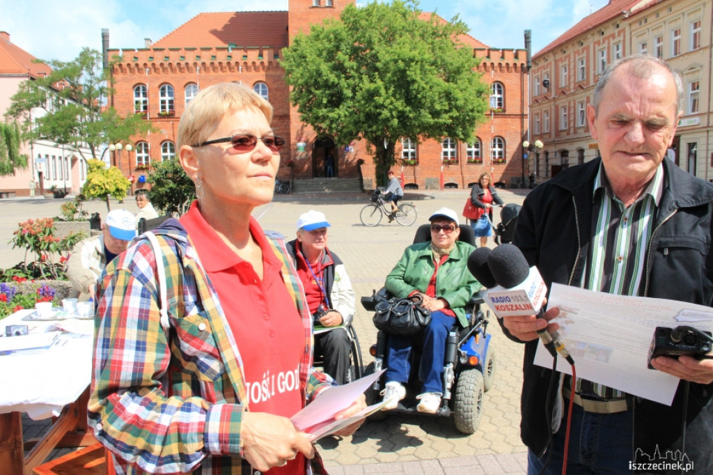 Wyprawa Równości i Godność dotarła do Szczecinka