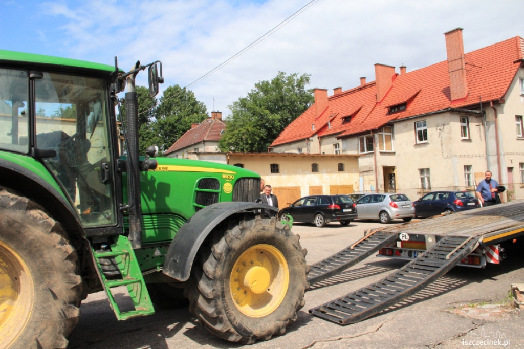 Skradzione ciągniki wracają do właściciela