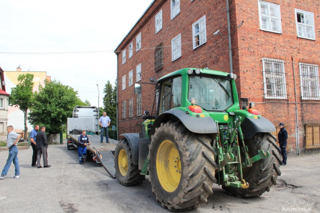Skradzione ciągniki wracają do właściciela