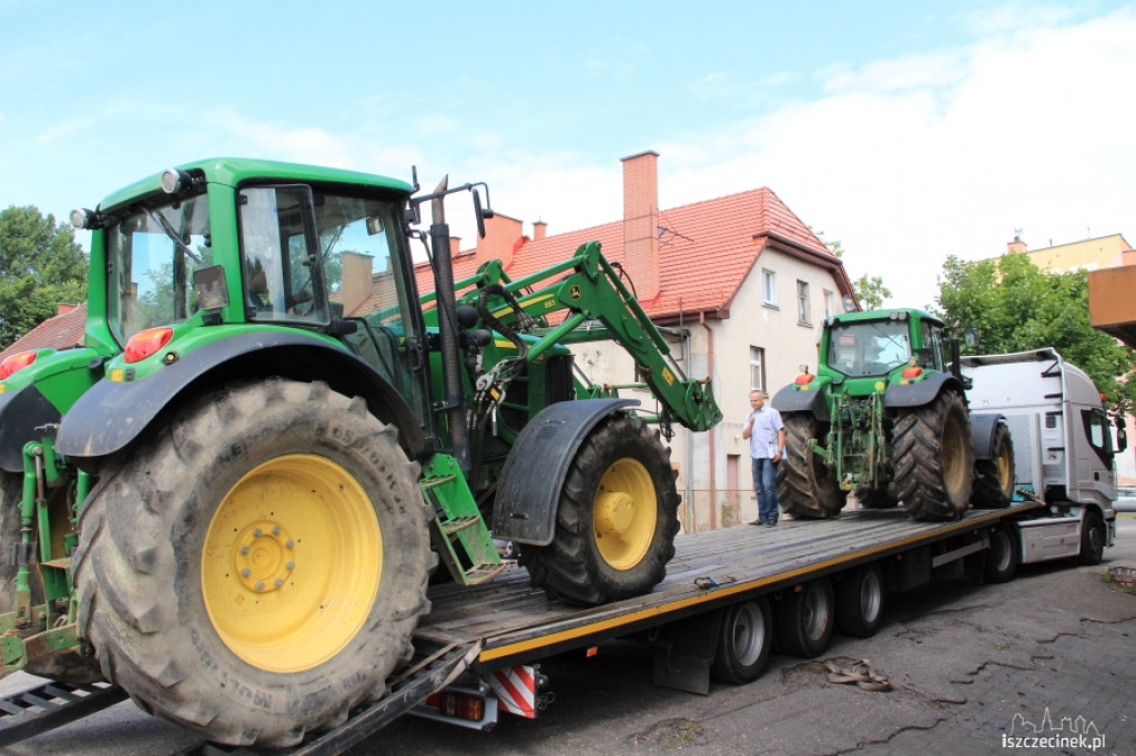 Skradzione ciągniki wracają do właściciela