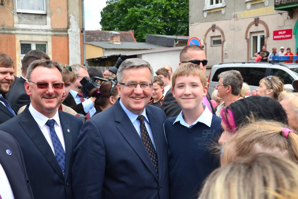 Prezydent RP w Okonku