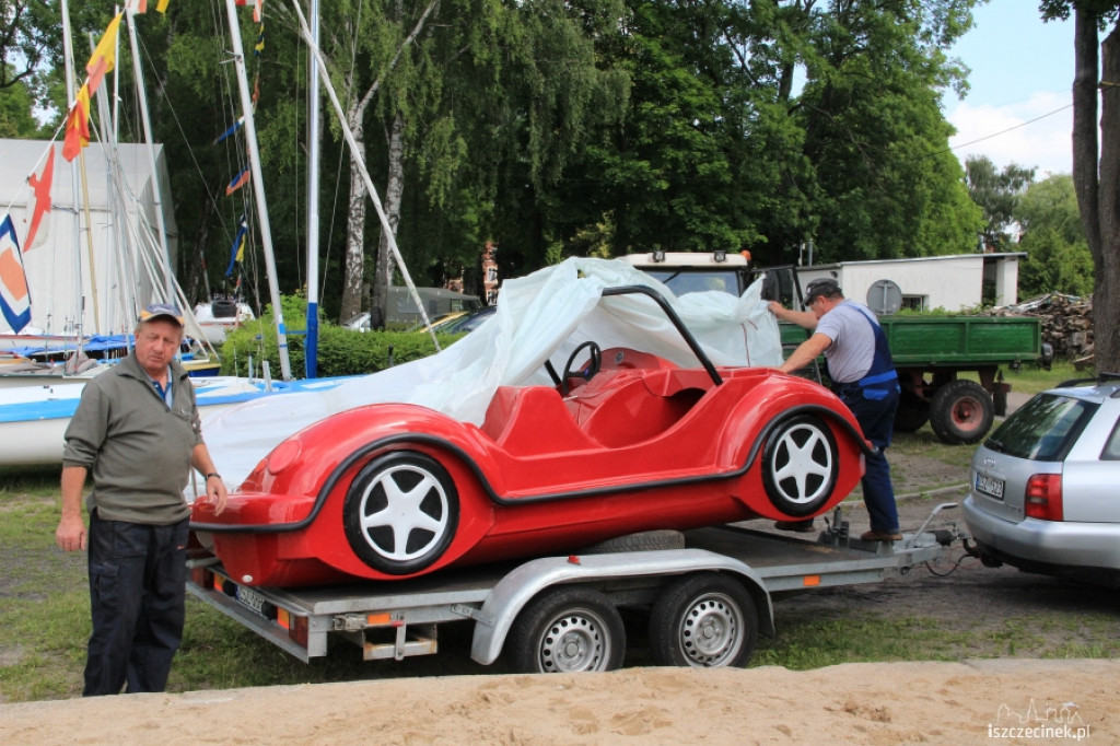 Nowe rowerki pływające w Szczecinku