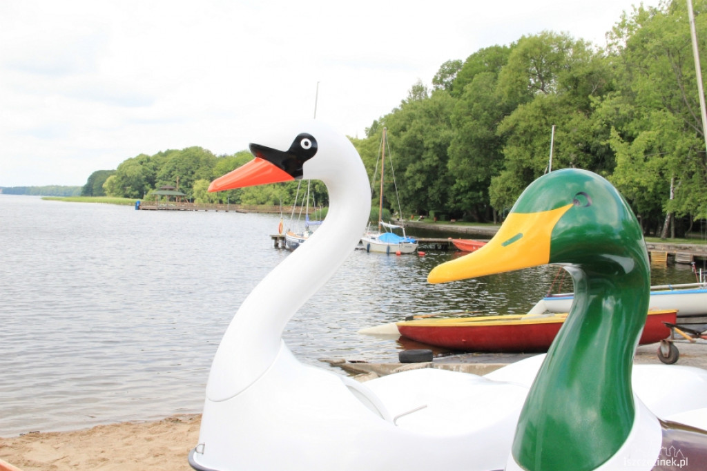 Nowe rowerki pływające w Szczecinku