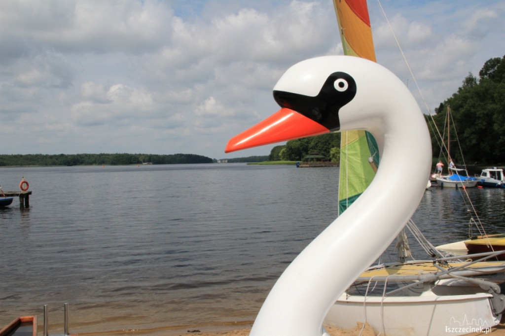 Nowe rowerki pływające w Szczecinku