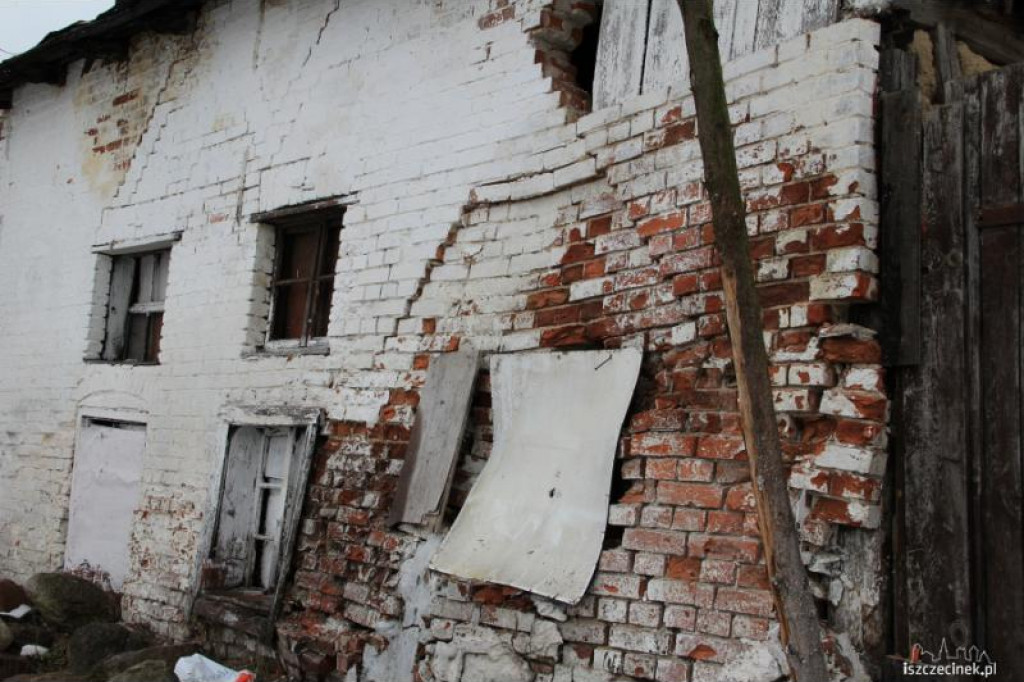 Ruina w centrum zabezpieczona