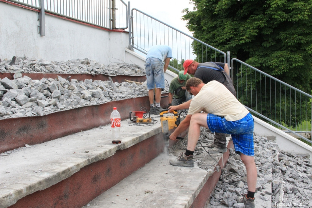 Remontują trybuny na Stadionie Miejskim