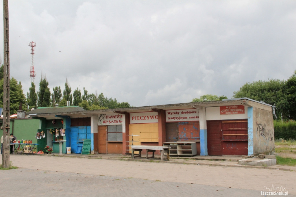 Rynek w Szczecinku przed przebudową