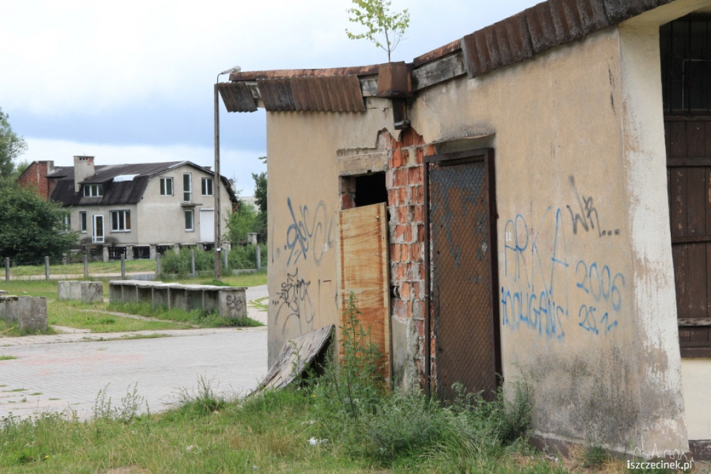 Rynek w Szczecinku przed przebudową