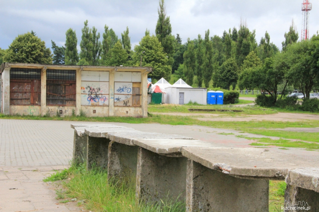 Rynek w Szczecinku przed przebudową