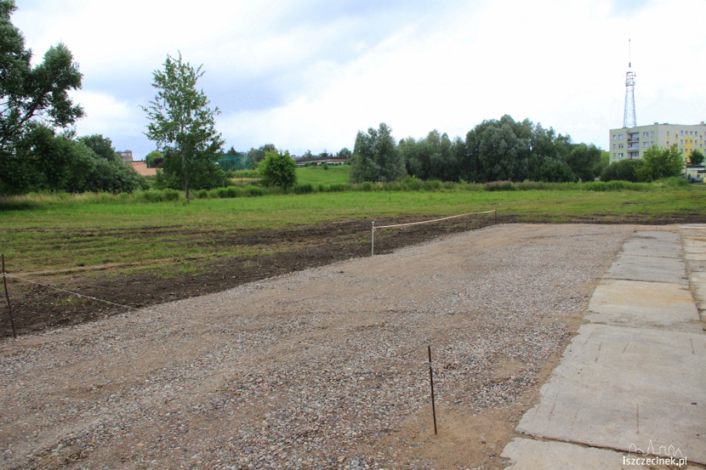 Tymczasowe targowisko w Szczecinku