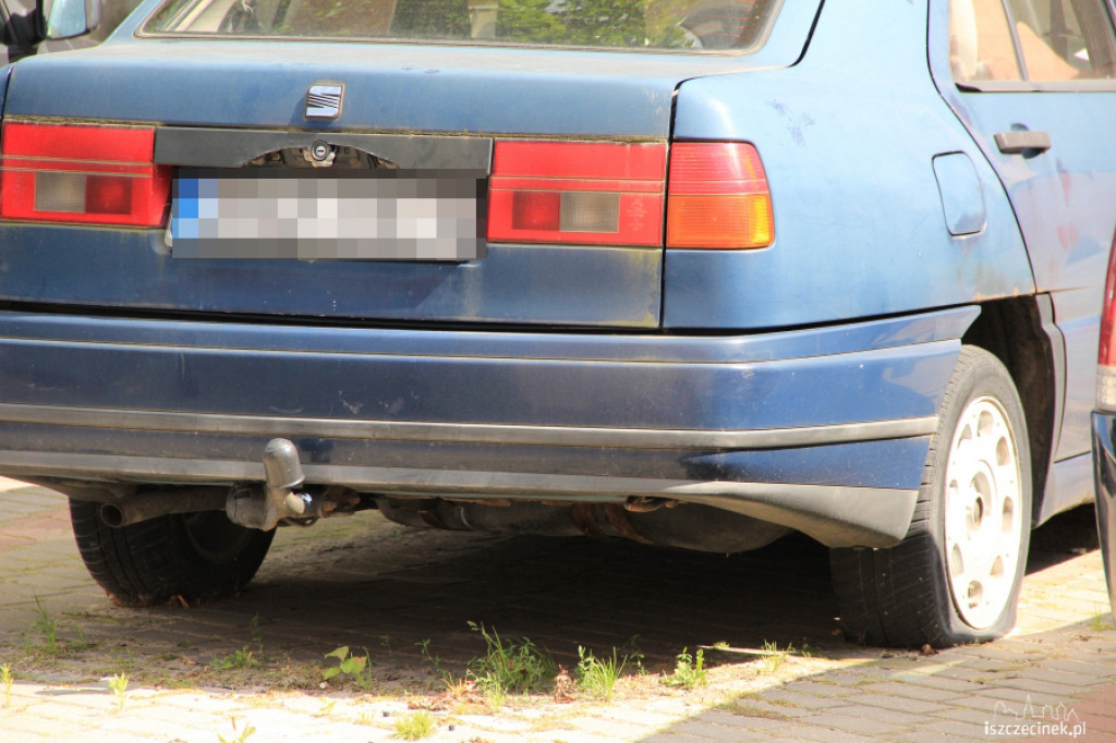 Wrak na Spółdzielczej