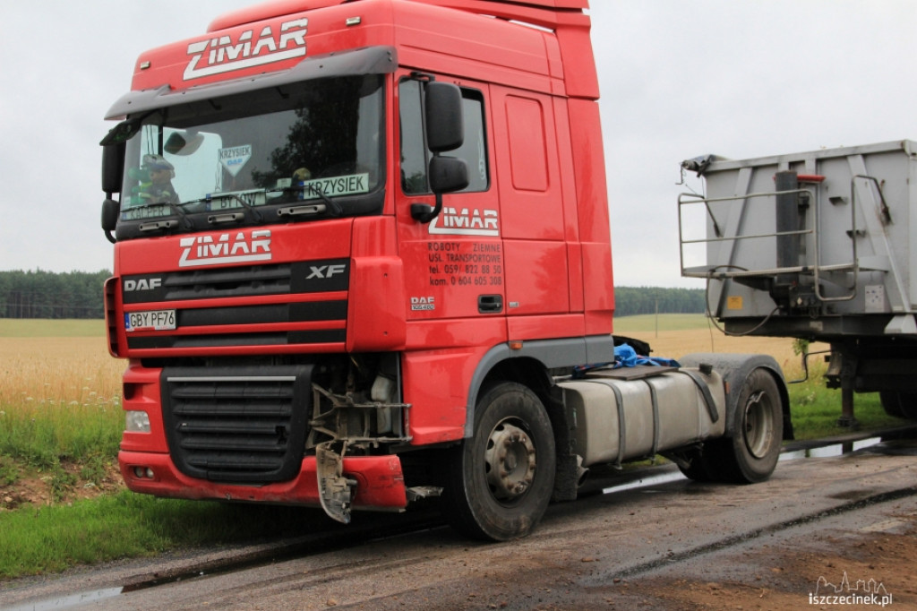 Wypadek koło Białego Boru