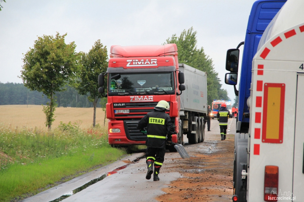 Wypadek koło Białego Boru