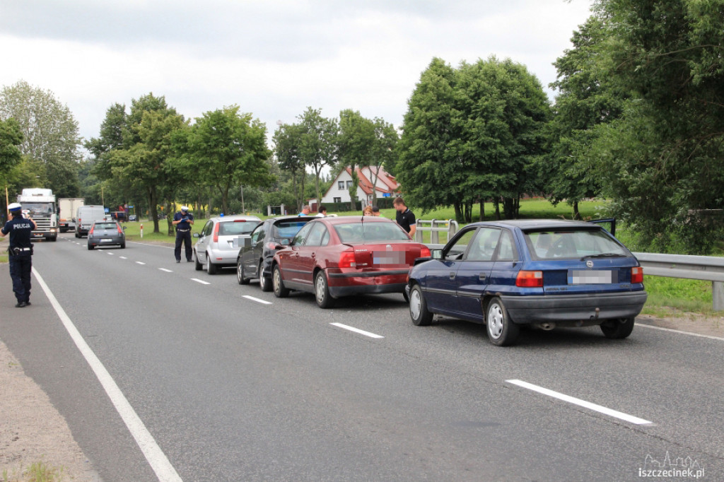 Kolizja na obwodnicy. Zderzyły się 4 samochody