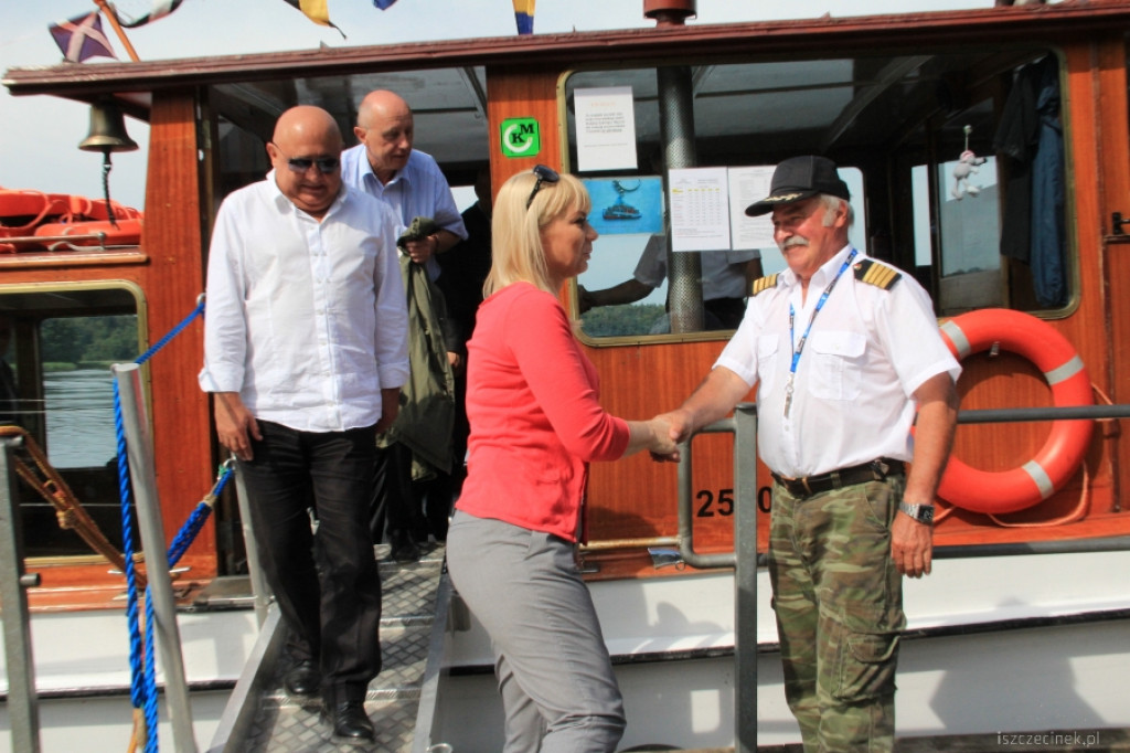 Minister Elżbieta Bieńkowska w Szczecinku