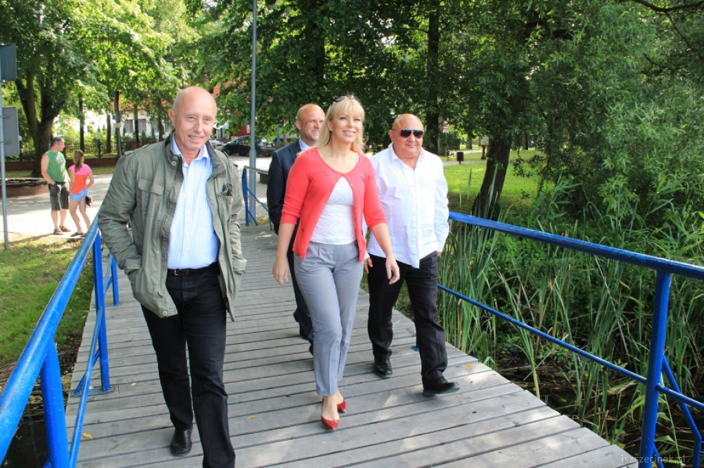 Minister Elżbieta Bieńkowska w Szczecinku