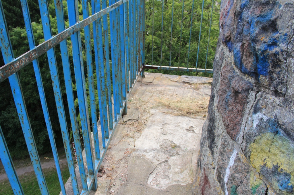 Wieża Bismarcka w remoncie