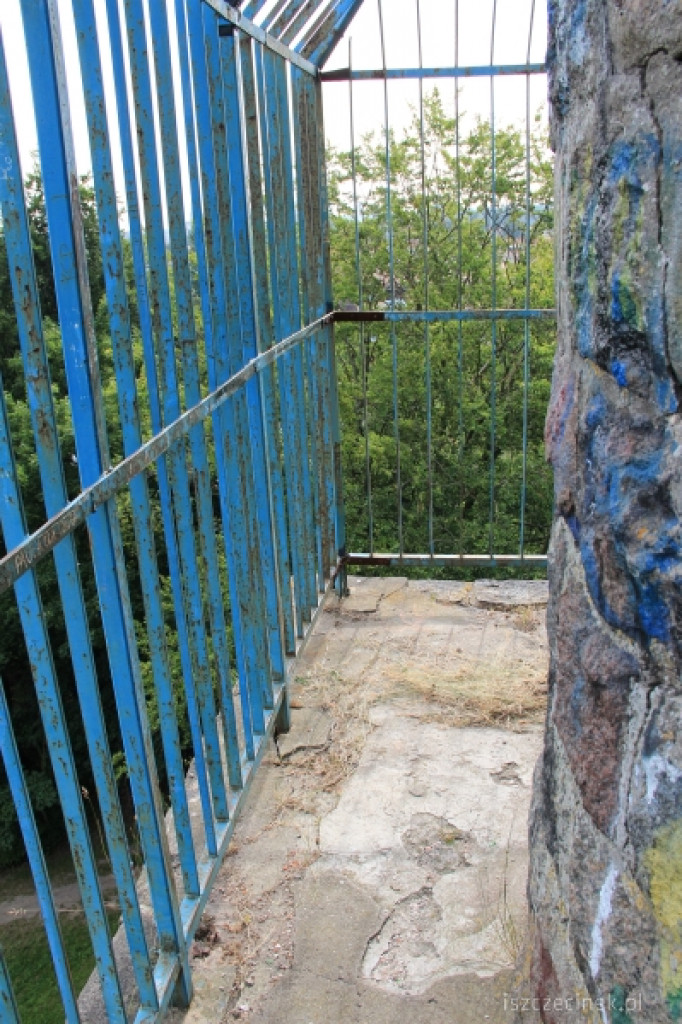 Wieża Bismarcka w remoncie