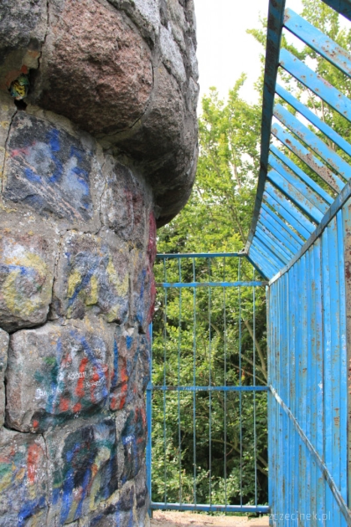 Wieża Bismarcka w remoncie