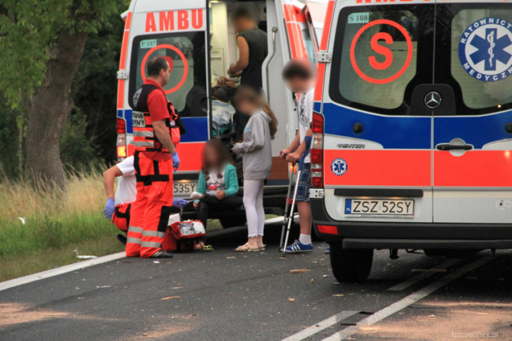 Wypadek pod Szczecinkiem