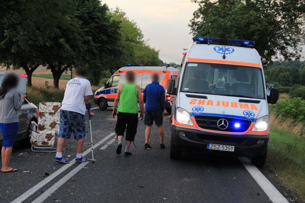 Wypadek pod Szczecinkiem